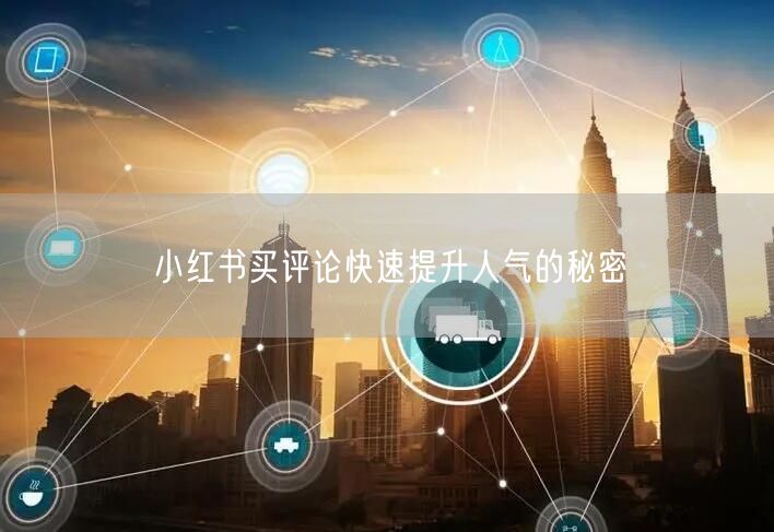 小红书买评论快速提升人气的秘密