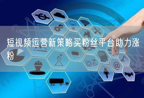 短视频运营新策略买粉丝平台助力涨粉